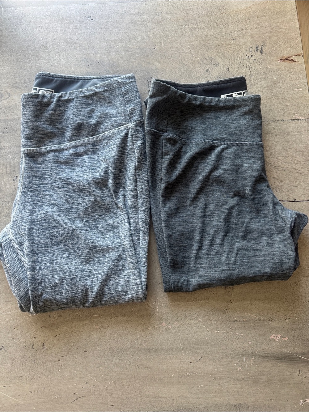 New Balance Women's Capri Leggings - Light Gray & Dark Gray